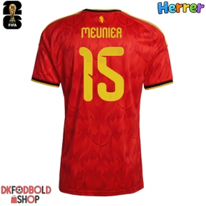 Belgien Thomas Meunier #15 Hjemmebanetrøje VM 2026 Kort ærmer